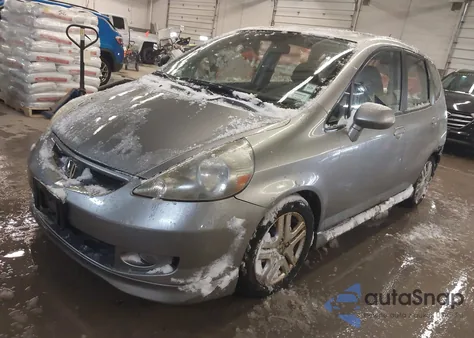 2007 Honda Fit Sport from USA, damaged, VIN JHMGD38627S042194